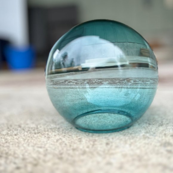 NEW Replacement Blue-Coloured Glass Shade - Picture 6 of 7